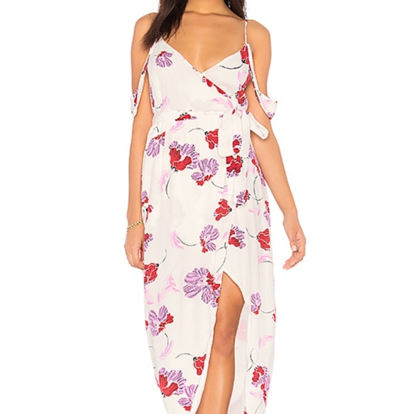 Bardot Dresses & Skirts - Bardot Floral Wrap Dress Bloomingdales Exclusive
